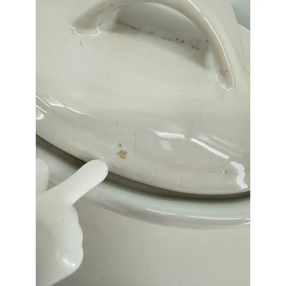 Vintage Strawberries Flowers Stoneware Baking Dishes With Lids Set Of 3